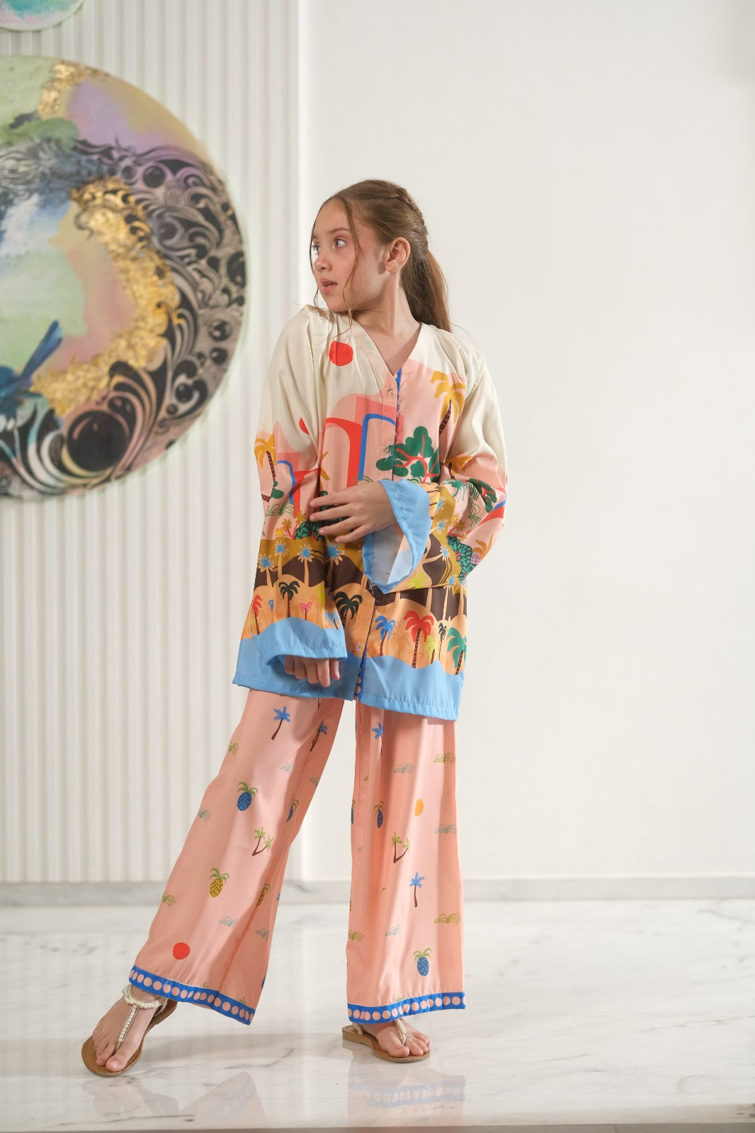 Tropic Tale - 2pcs - Co-ord Set