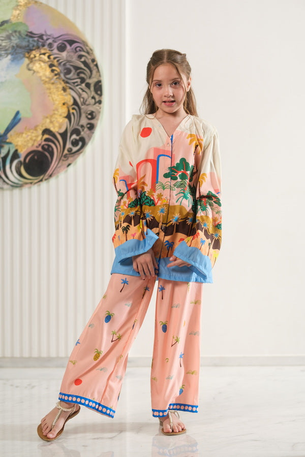 Tropic Tale - 2pcs - Co-ord Set