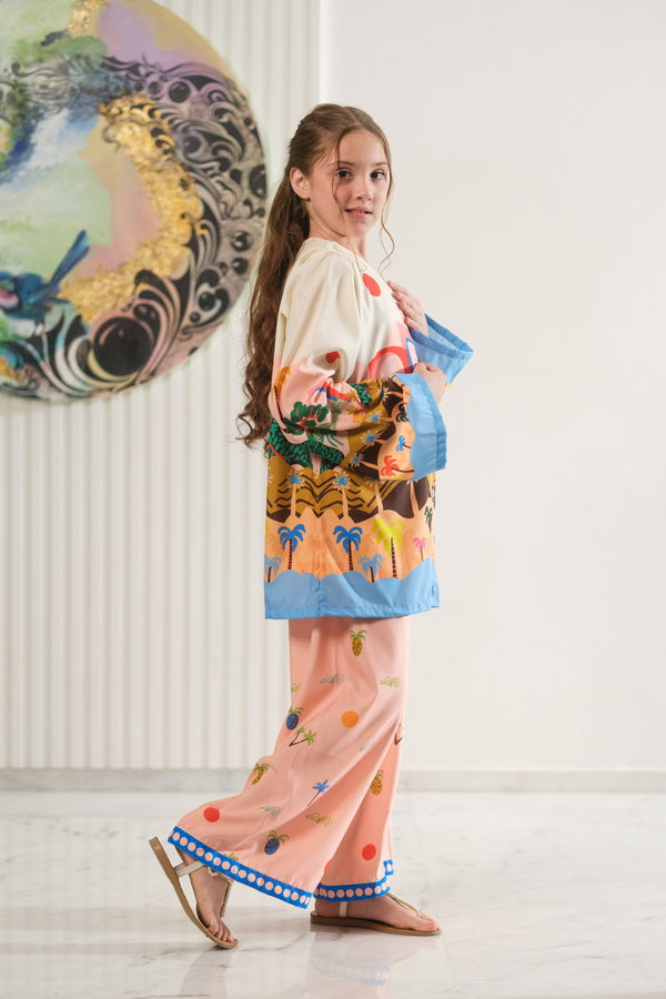 Tropic Tale - 2pcs - Co-ord Set