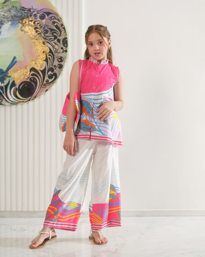 Brushstroke Palette  - 2pcs - Co-ord Set