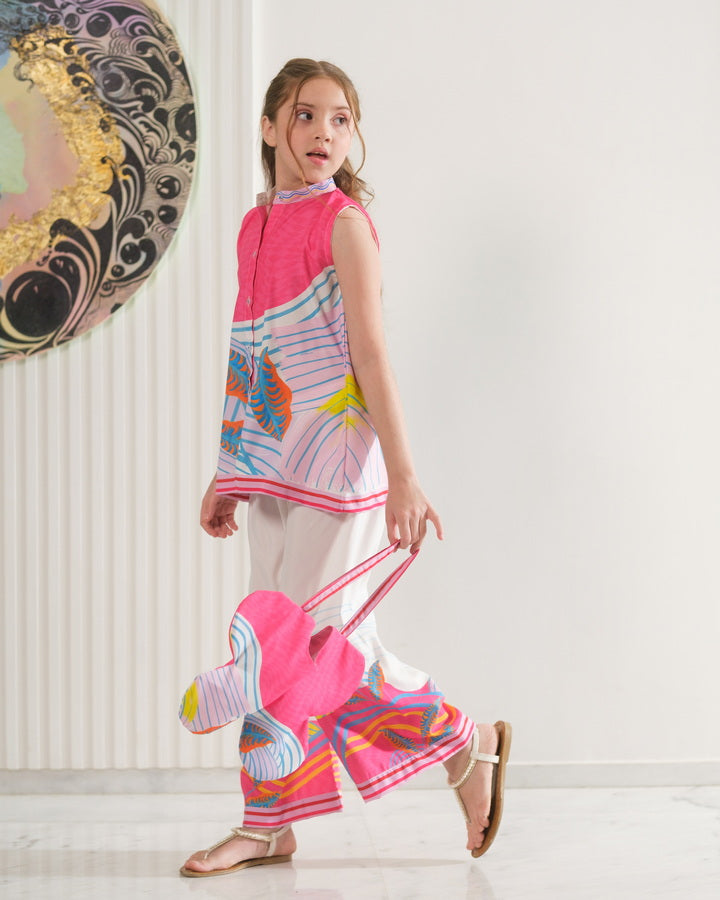 Brushstroke Palette  - 2pcs - Co-ord Set