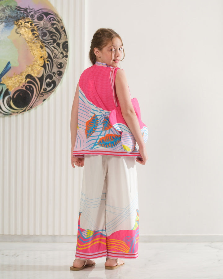 Brushstroke Palette  - 2pcs - Co-ord Set