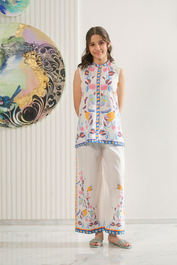 Colorcrest Bloom - 2pcs - Co-ord Set