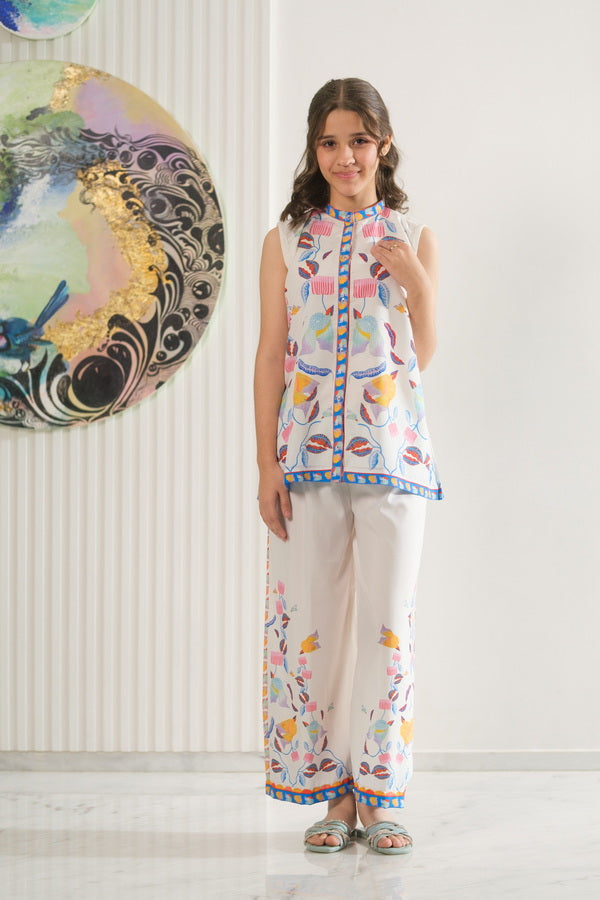 Colorcrest Bloom - 2pcs - Co-ord Set