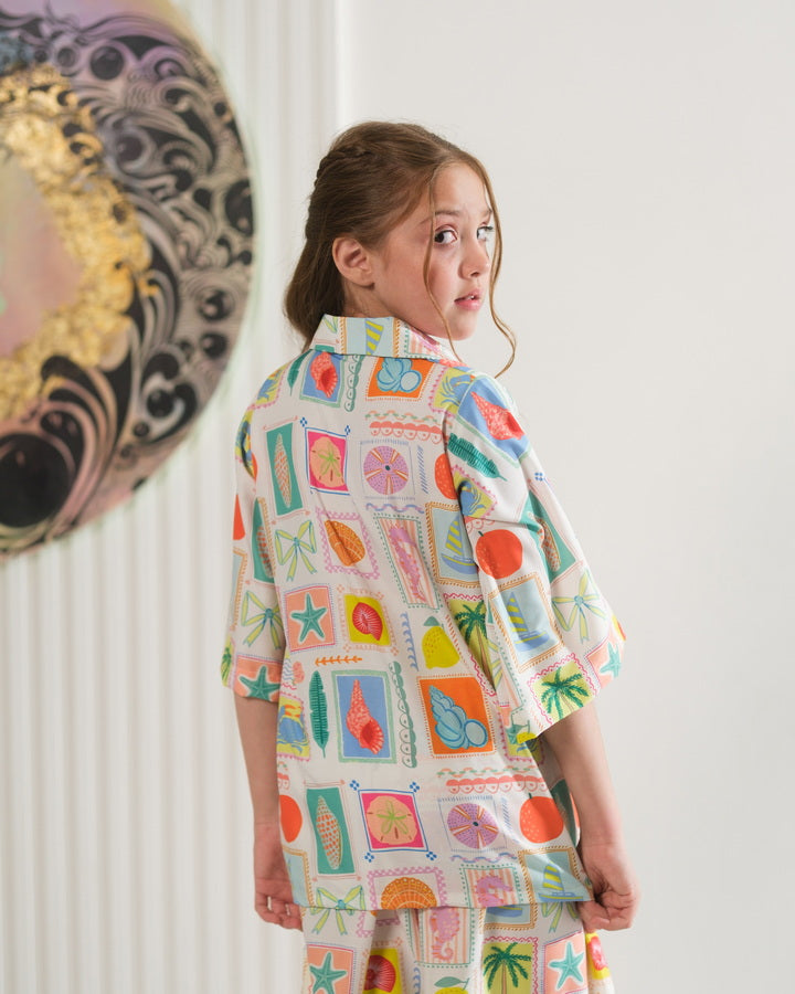 Tropic Doodle - 2pcs - Co-ord Set