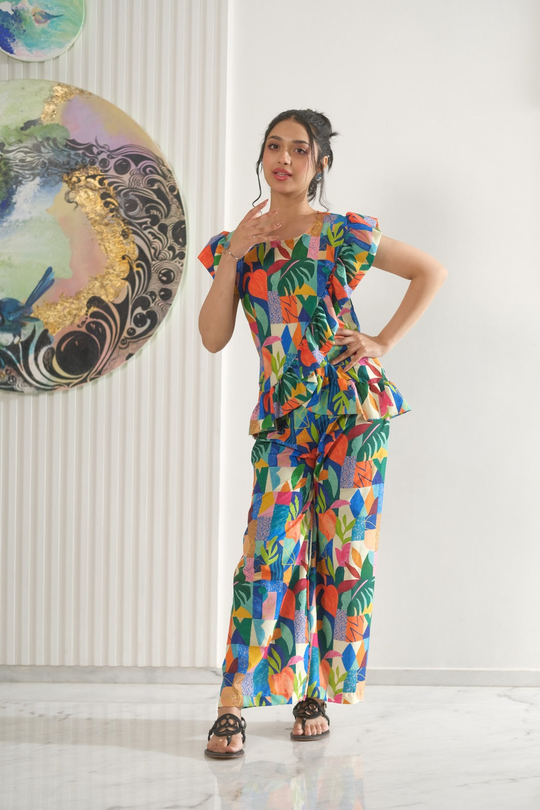 Patchy Parade - 2pcs - Co-ord Set