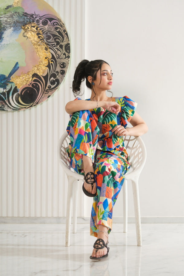 Patchy Parade - 2pcs - Co-ord Set