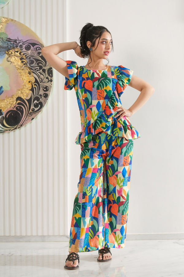 Patchy Parade - 2pcs - Co-ord Set