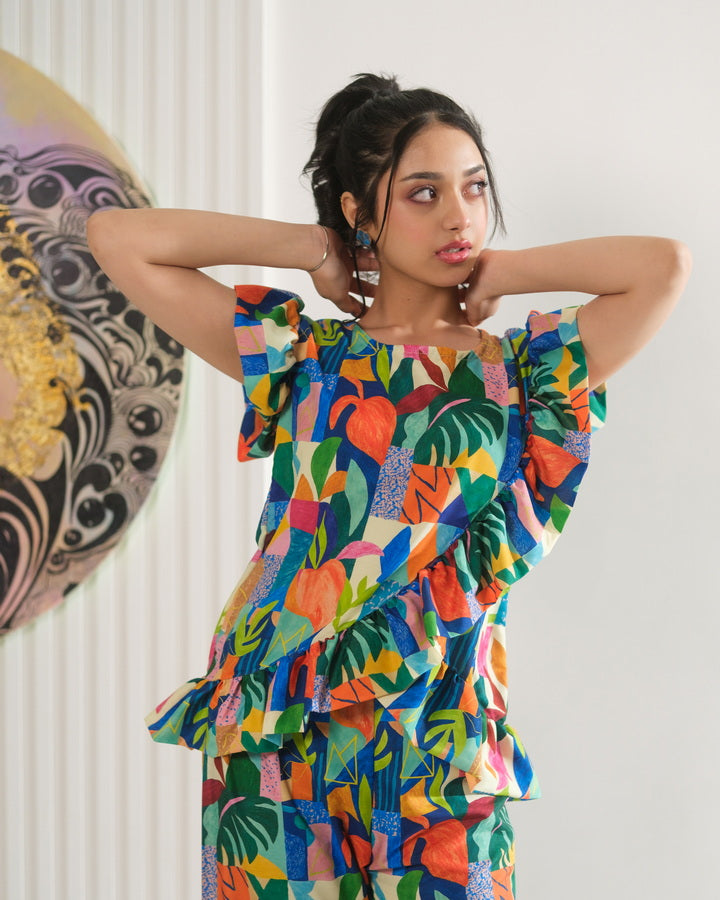 Patchy Parade - 2pcs - Co-ord Set