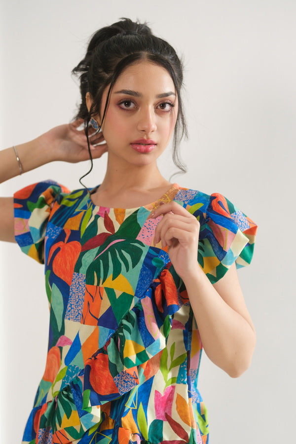 Patchy Parade - 2pcs - Co-ord Set