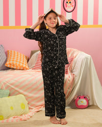 Starlight - 2pcs - Nightsuit - Boski Linen - New Arrival, Apr Shoot 2026, Night Suit - Sprinkles Pakistan