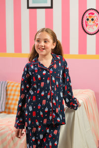 Moon pearl - 2pcs - Nightsuit - Boski Linen - New Arrival, Apr Shoot 2026, Night Suit - Sprinkles Pakistan