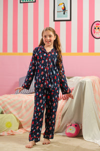 Moon pearl - 2pcs - Nightsuit - Boski Linen - New Arrival, Apr Shoot 2026, Night Suit - Sprinkles Pakistan