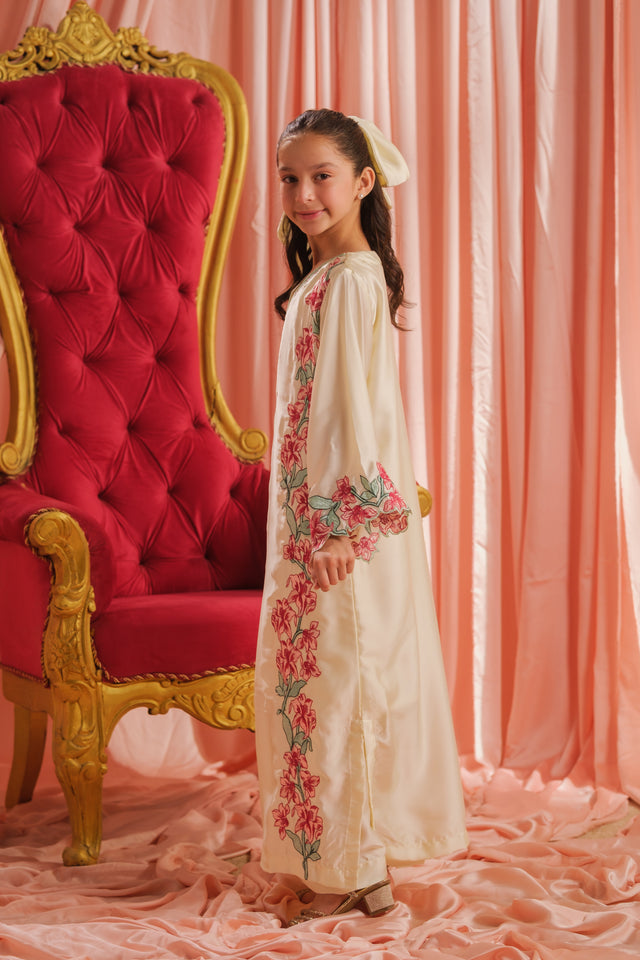 Pearl Blossom - 1pc - Embroidered - Charmeuse Silk - Festive - Sprinkles Pakistan