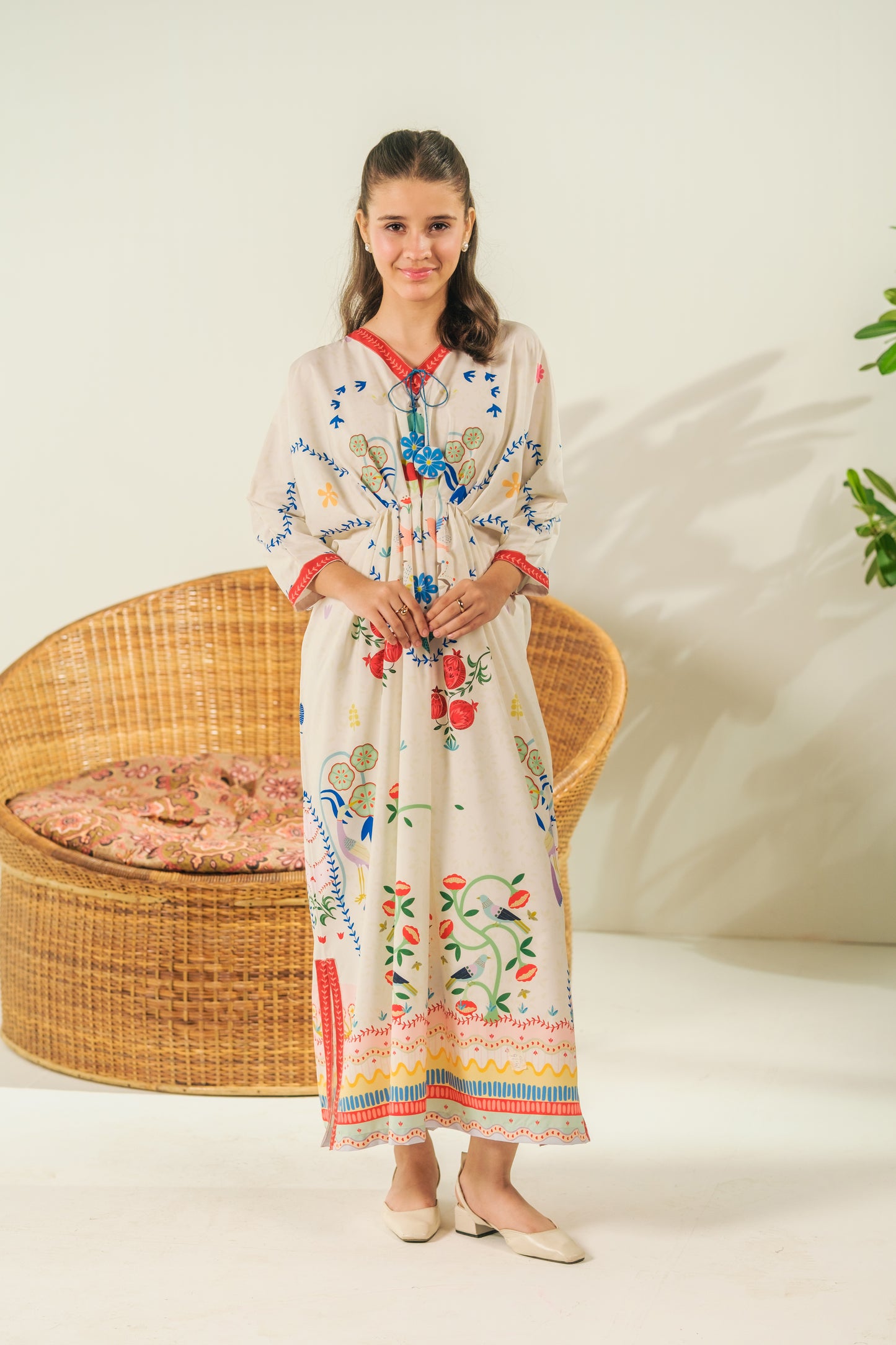 Heritage Bloom - 1pc - Dull Crepe - Sprinkles Pakistan