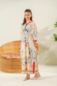 Heritage Bloom - 1pc - Dull Crepe - Sprinkles Pakistan