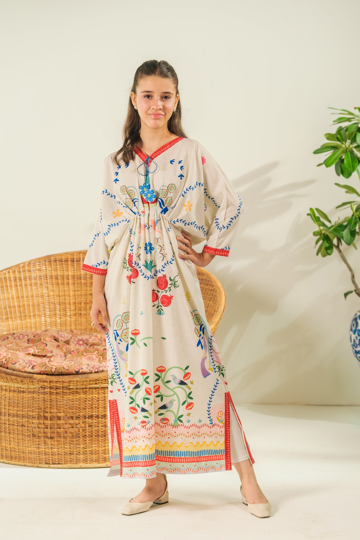 Heritage Bloom - 1pc - Dull Crepe - Sprinkles Pakistan