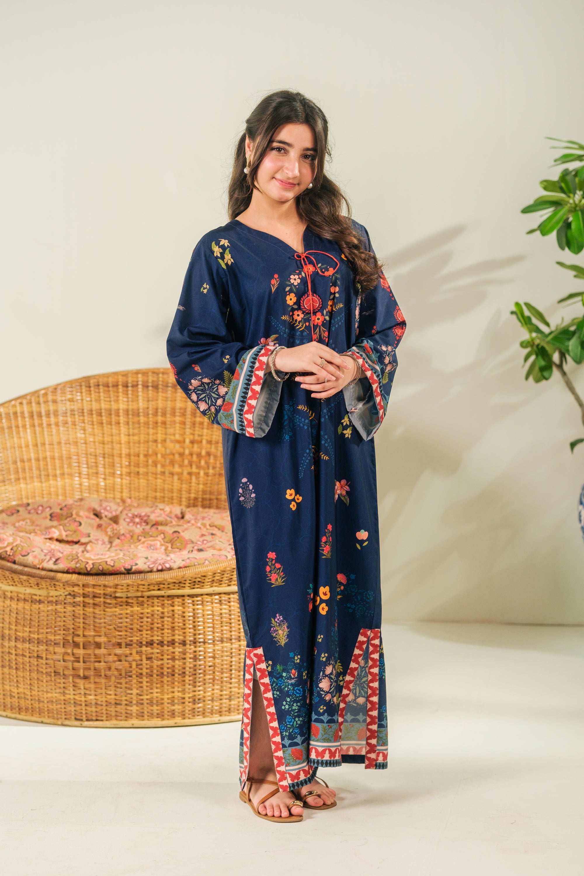 Velour Garden - 1pc - Dull Crepe - Sprinkles Pakistan