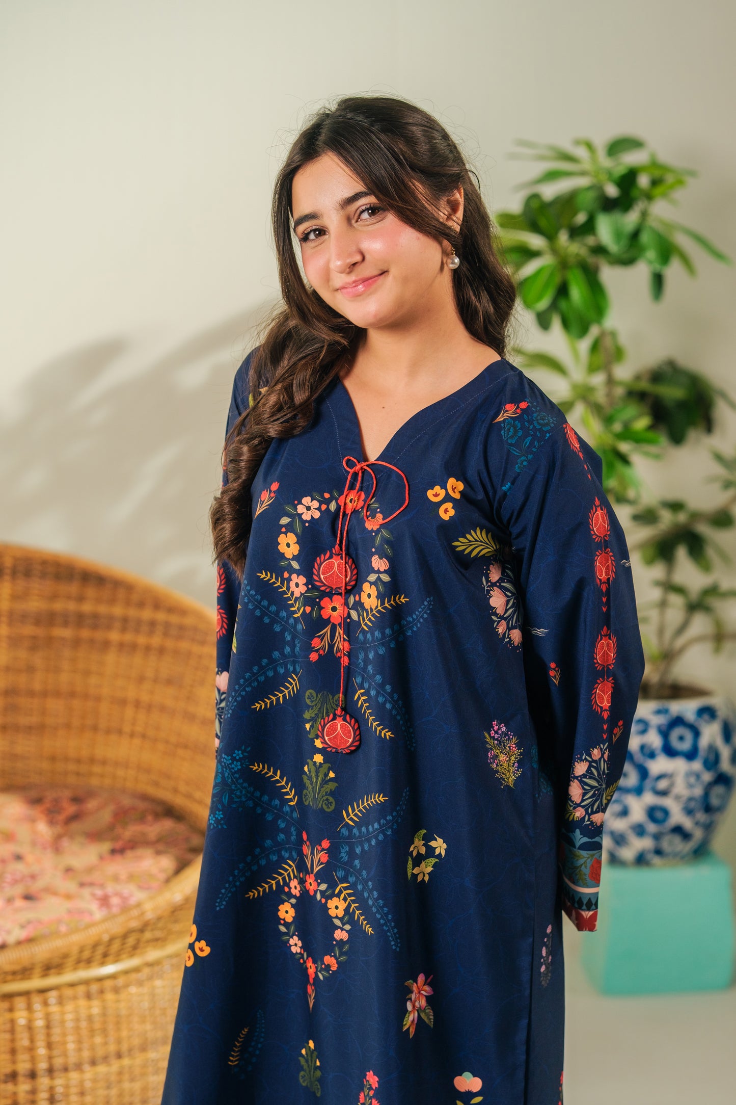 Velour Garden - 1pc - Dull Crepe - Sprinkles Pakistan
