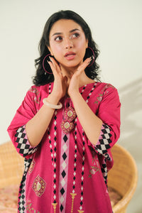 Peacock Grace - 1pc - Dull Crepe - Sprinkles Pakistan