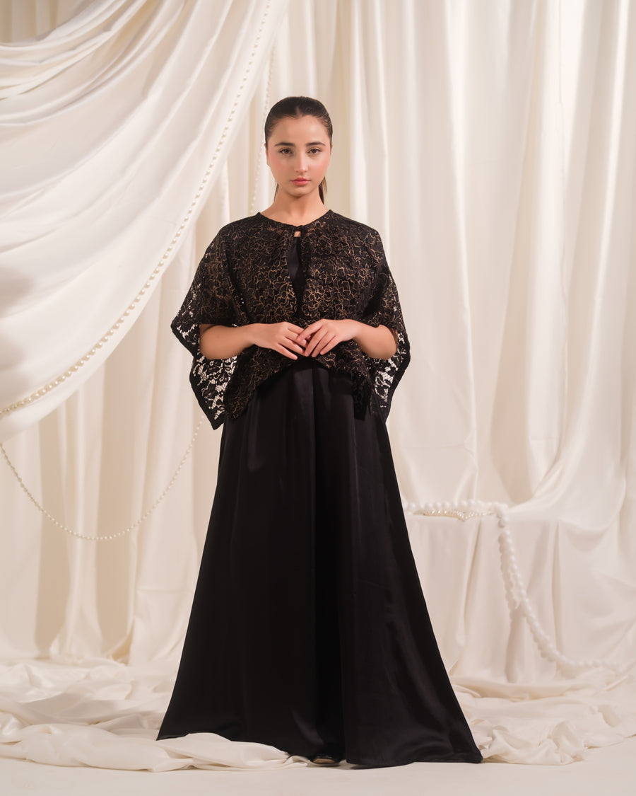 Satin Whisper - 2pcs - Sequence Net & Silk - The Last Sprinkle - Sprinkles Pakistan