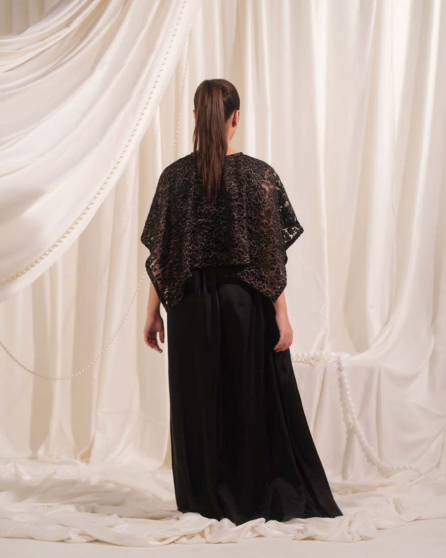 Satin Whisper - 2pcs - Sequence Net & Silk - The Last Sprinkle - Sprinkles Pakistan