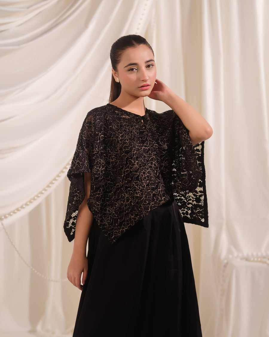 Satin Whisper - 2pcs - Sequence Net & Silk - The Last Sprinkle - Sprinkles Pakistan