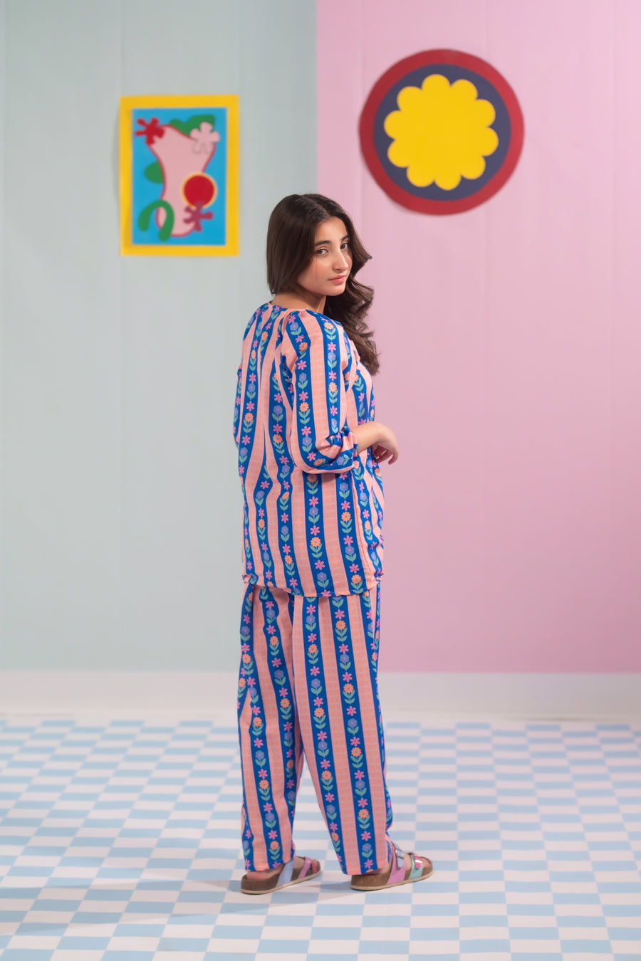 Stripe Nest- Co-ord Set