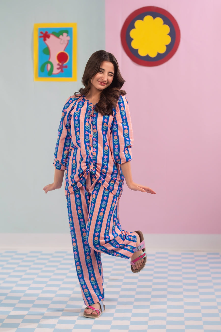 Stripe Nest- Co-ord Set