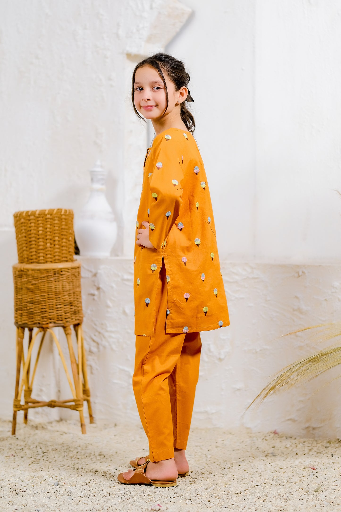 Sweet Treats - 2pcs - Embroidered