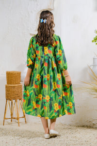 Tropical Paradise - Lawn Silk - tunics-kids - Sprinkles Pakistan