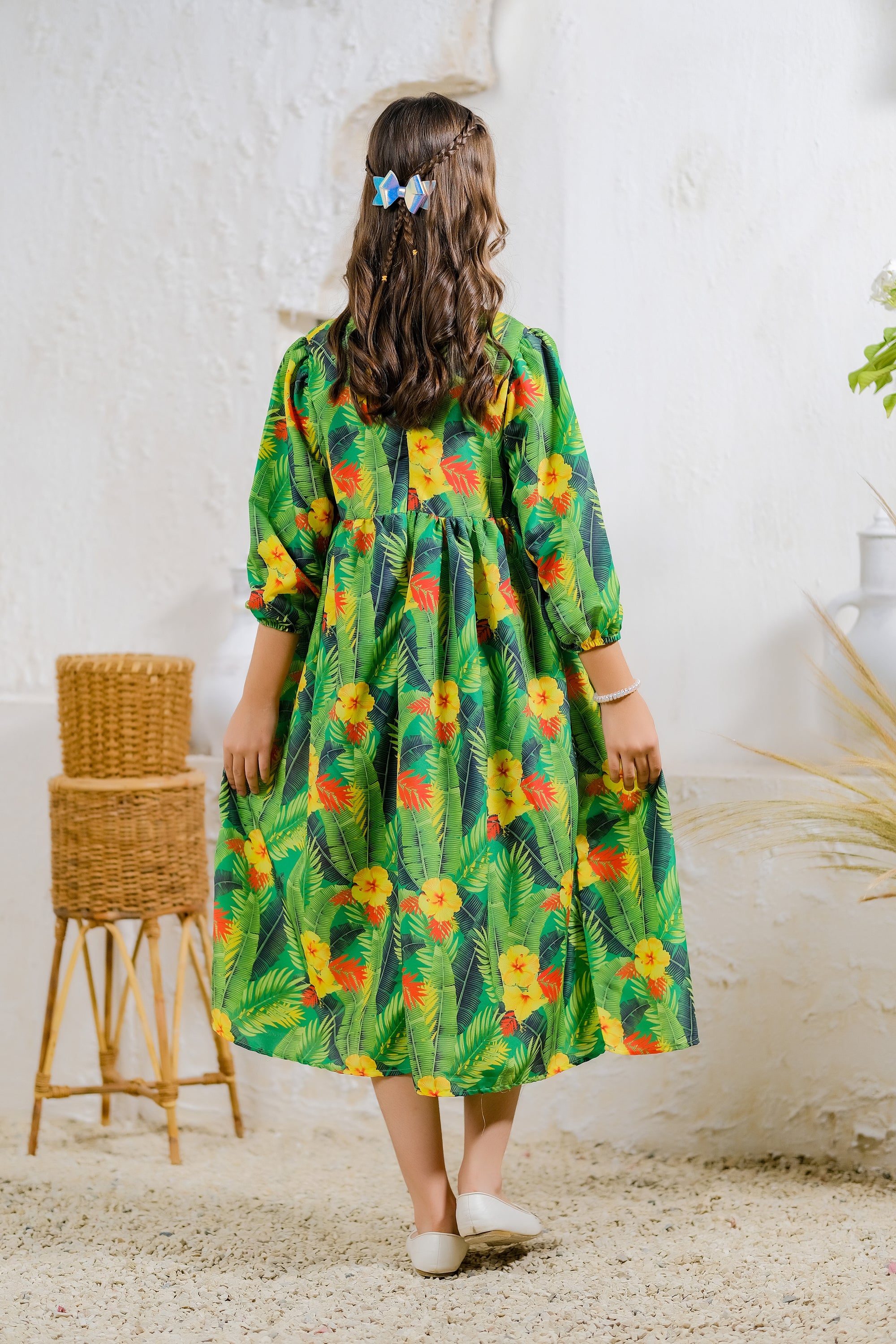 Tropical Paradise - Lawn Silk - tunics-kids - Sprinkles Pakistan