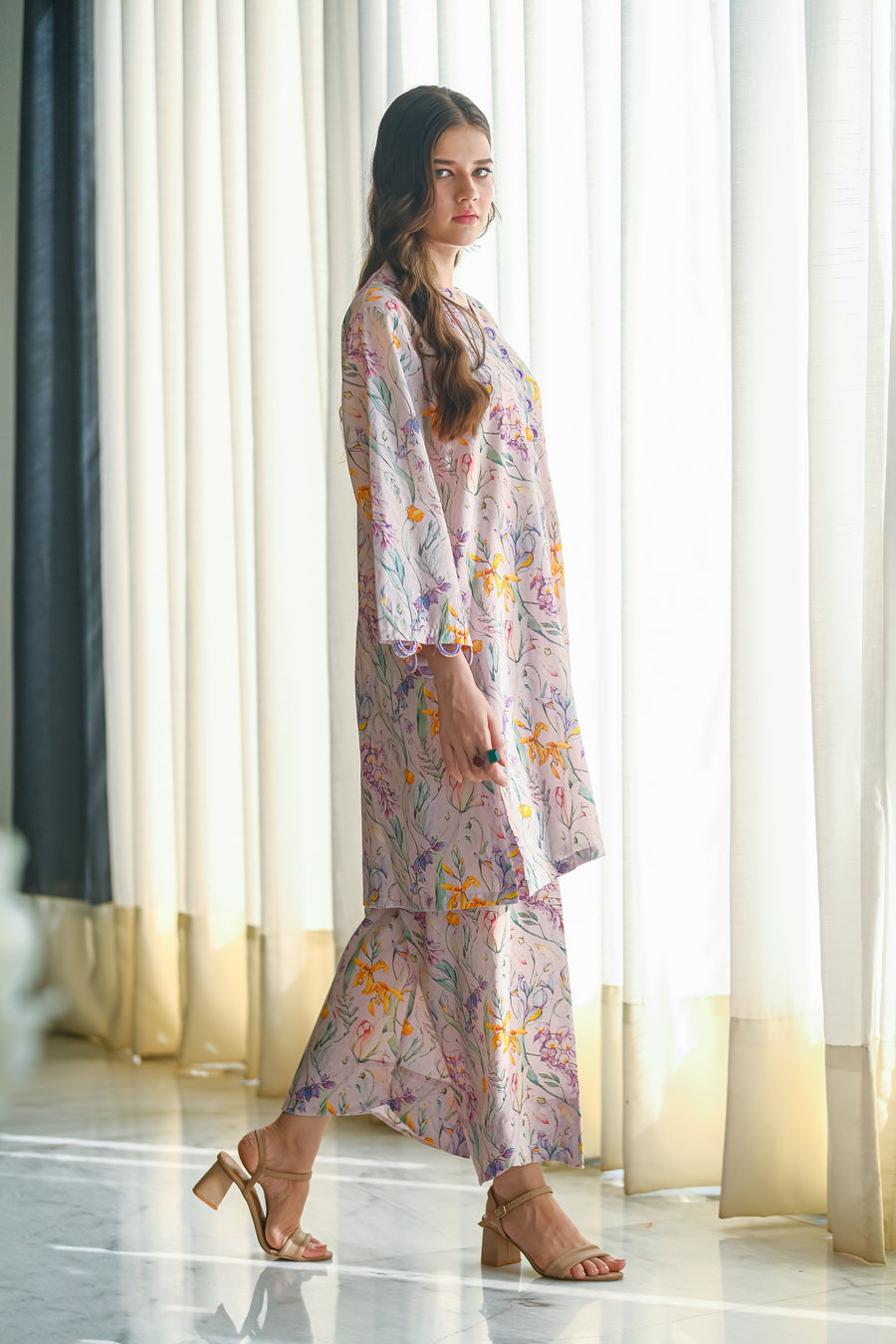 Violet - 2-Piece Luxury Lawn Set - Luxury Lawn - Lawn, dresses, 2pcs-rtw - Sprinkles Pakistan