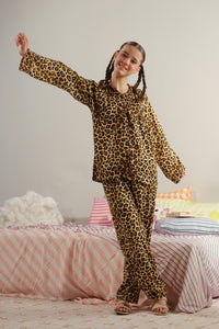 Wild Essence - 2pcs - Nightsuit - Boski Linen - New Arrival, Night Suit - Sprinkles Pakistan
