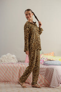 Wild Essence - 2pcs - Nightsuit - Boski Linen - New Arrival, Night Suit - Sprinkles Pakistan